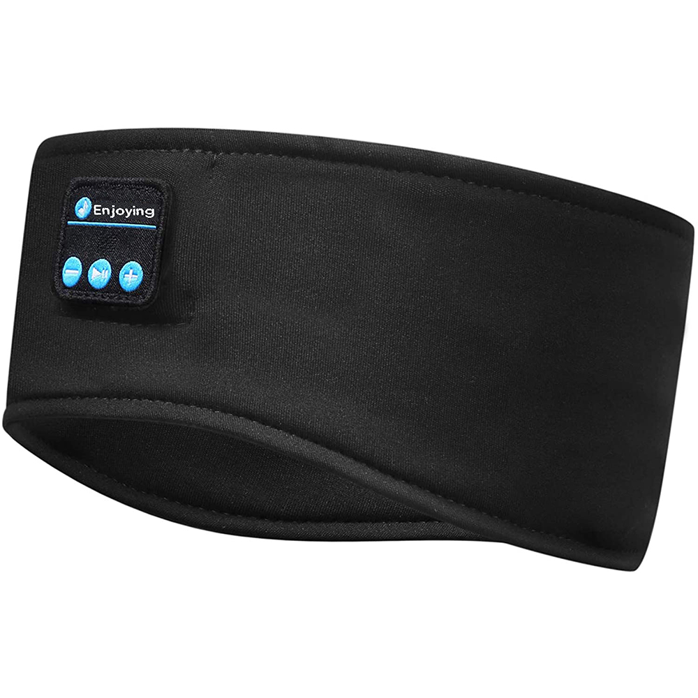 Sleep Mask Headphones Bluetooth - Slaapoogmasker met Bluetooth 5.0-hoofdtelefoon Zacht elastisch