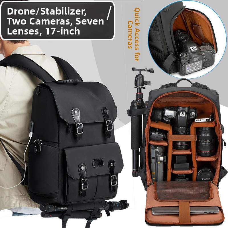Drones - Professionele DSLR-cameratas Rugzak Grote capaciteit Fotografie