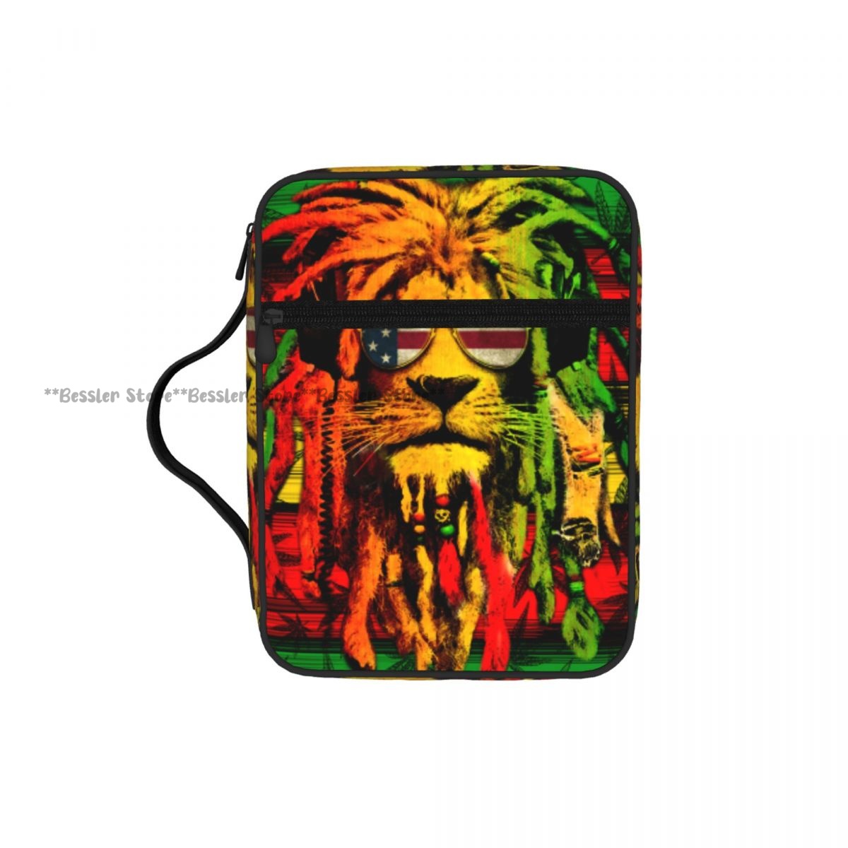 Tablets - Bijbelhoes Draagtas Kerkentas Jamaica Lion Bijbelbeschermhoes