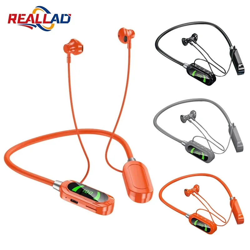 Magnetic Neckband Sports Earphones - Nieuwe YG07 Draadloze Koptelefoon 5.3 Nekband