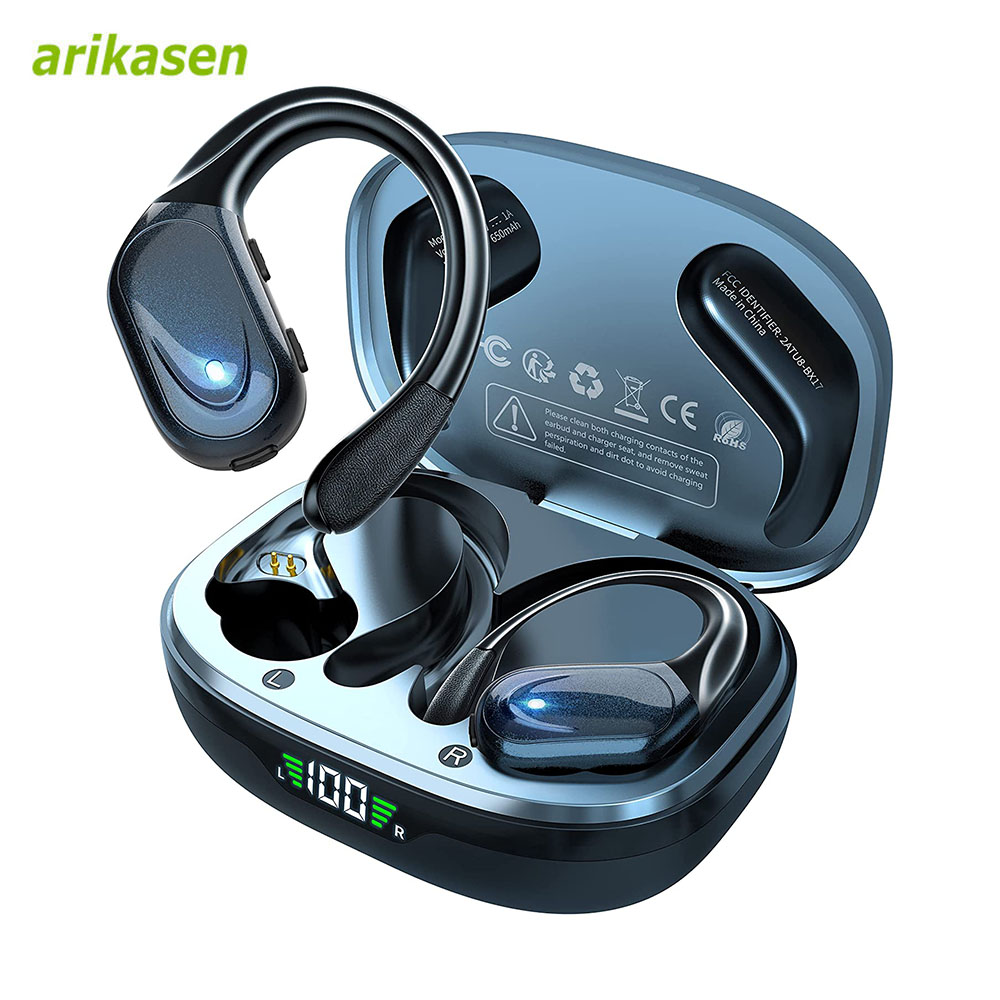 Anc Wireless Over Ear Headphones - Draadloze oordopjes Sport Bluetooth 5.3-hoofdtelefoon met