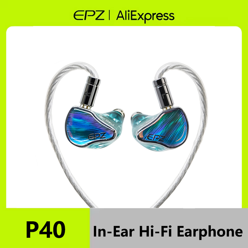 Planar Magnetic Iem Earphones - EPZ P40 In-Ear Oortelefoon HiFi IEMs