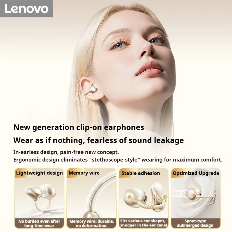 Originele Lenovo XA390 True Wi - Open Ear Air Conduction Headphones recensie en prijs