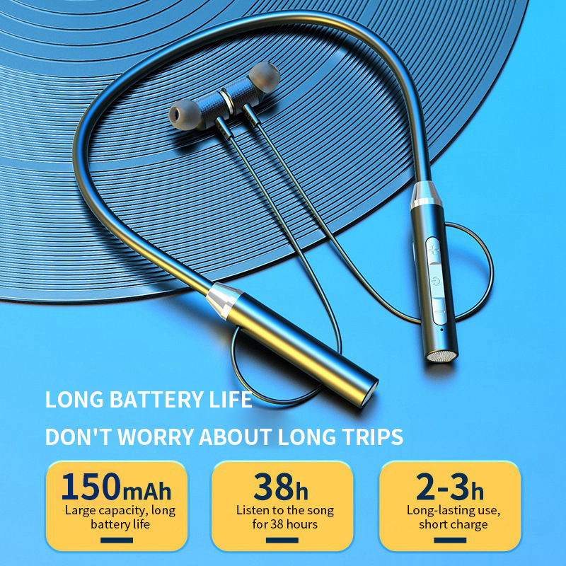 Draadloze Bluetooth-oortelefoo - Magnetic Neckband Sports Earphones recensie en prijs