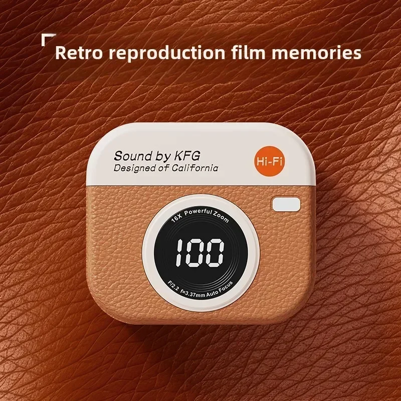 Nieuwe retro camera-vormige dr - Open Ear Air Conduction Headphones recensie en prijs