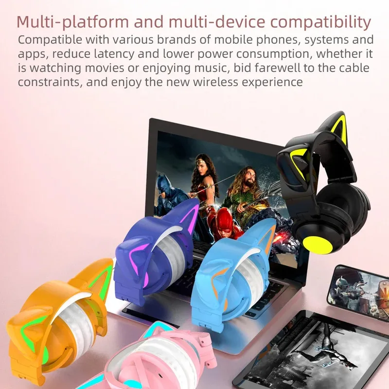 ZW068 LED-licht Cat Ears-heads - Cat Ear Bluetooth Headset Led recensie en prijs