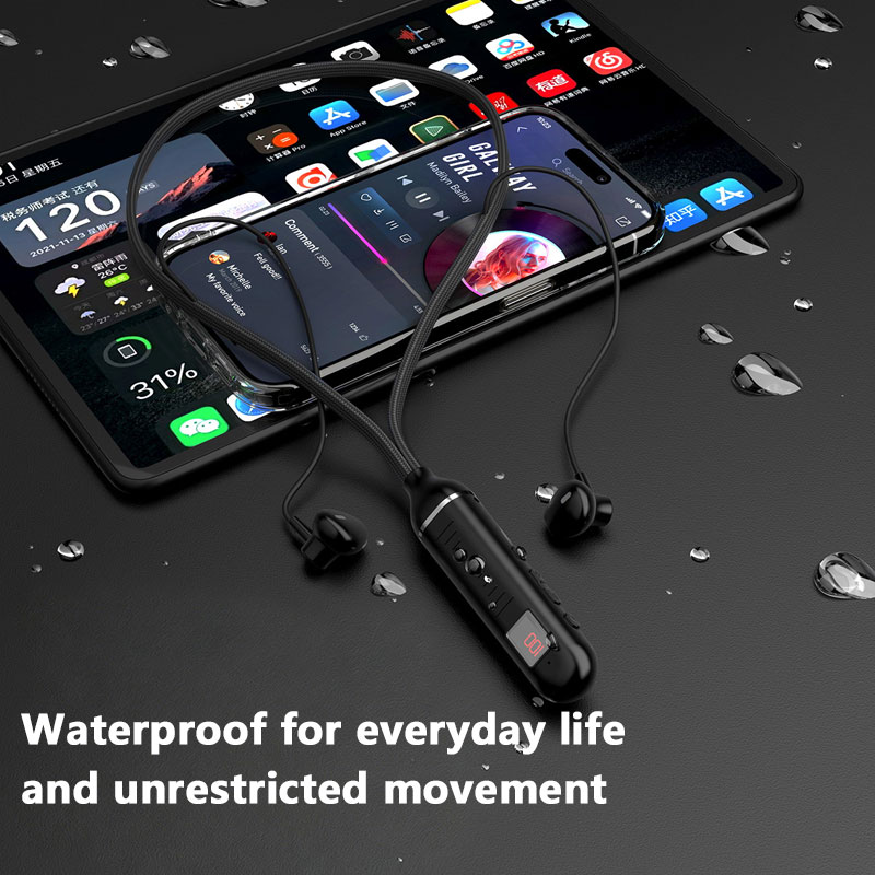    Draadloze Bluetooth-oortel - Magnetic Neckband Sports Earphones recensie en prijs