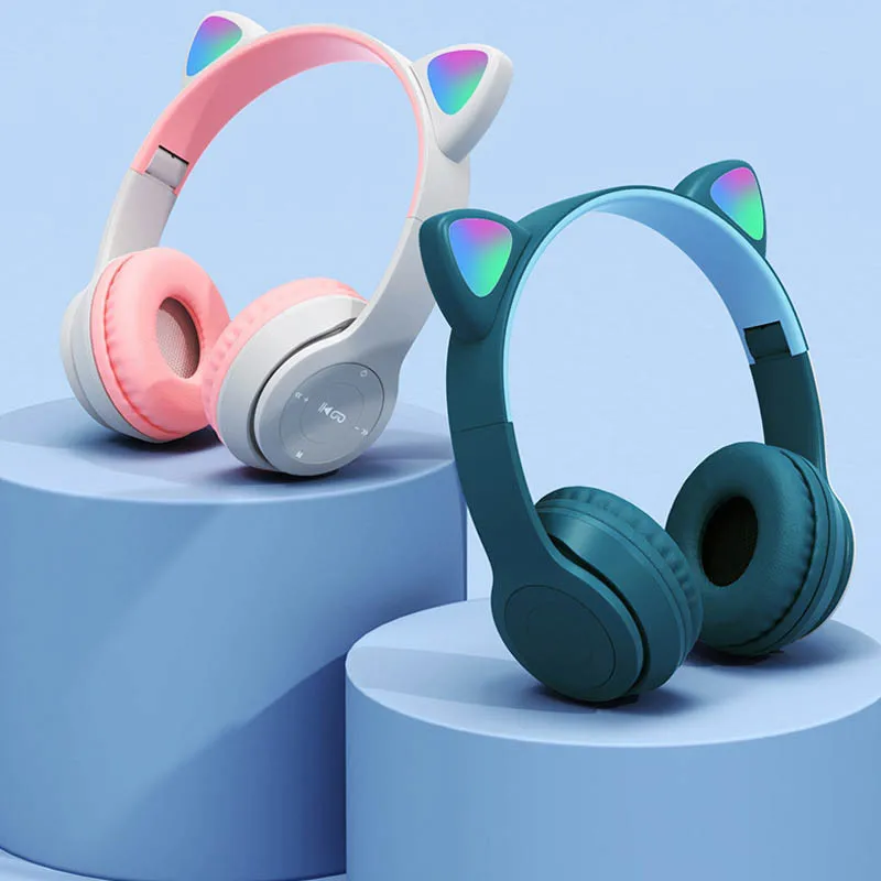 Leuke kattenoor Bluetooth-comp - Cat Ear Bluetooth Headset Led recensie en prijs