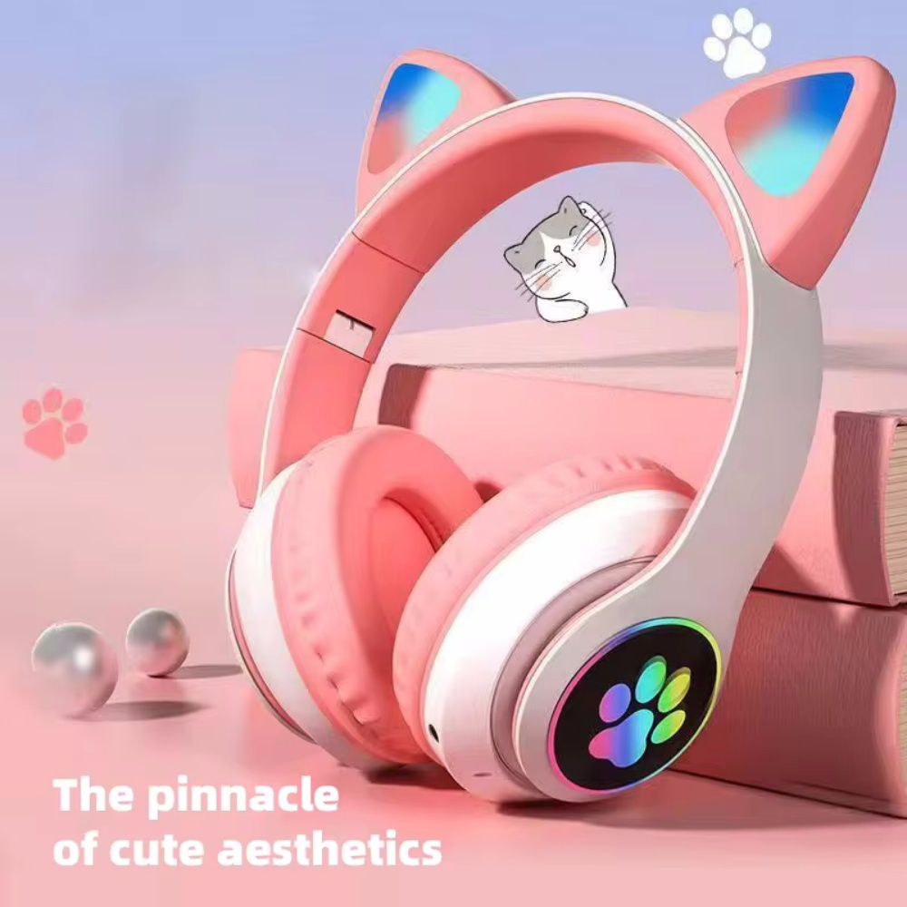 Leuke kattenoor Bluetooth-comp - Cat Ear Bluetooth Headset Led recensie en prijs