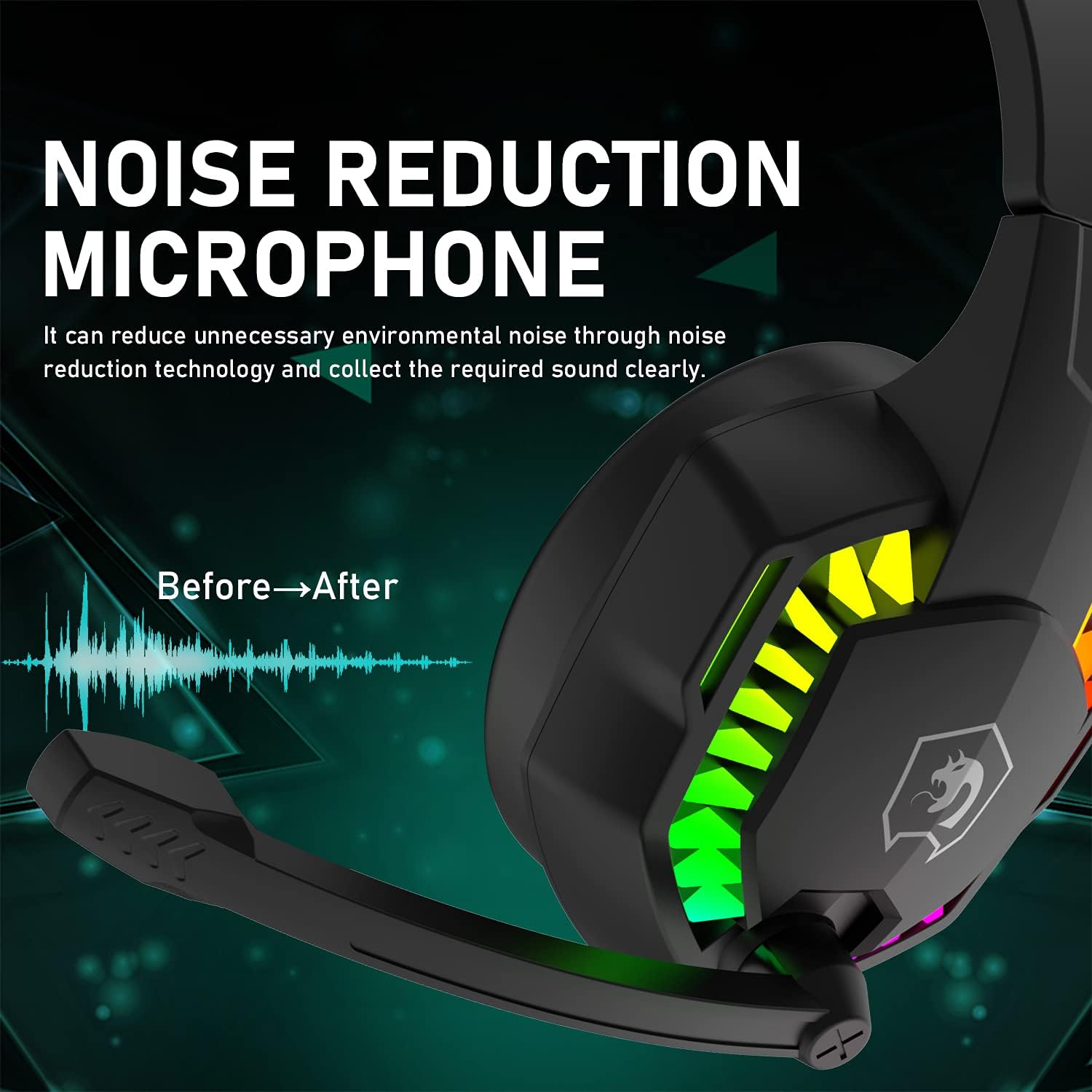 MAMBASNAKE CY907 Bedrade gamin - Gaming Headset With Mic Rgb recensie en prijs