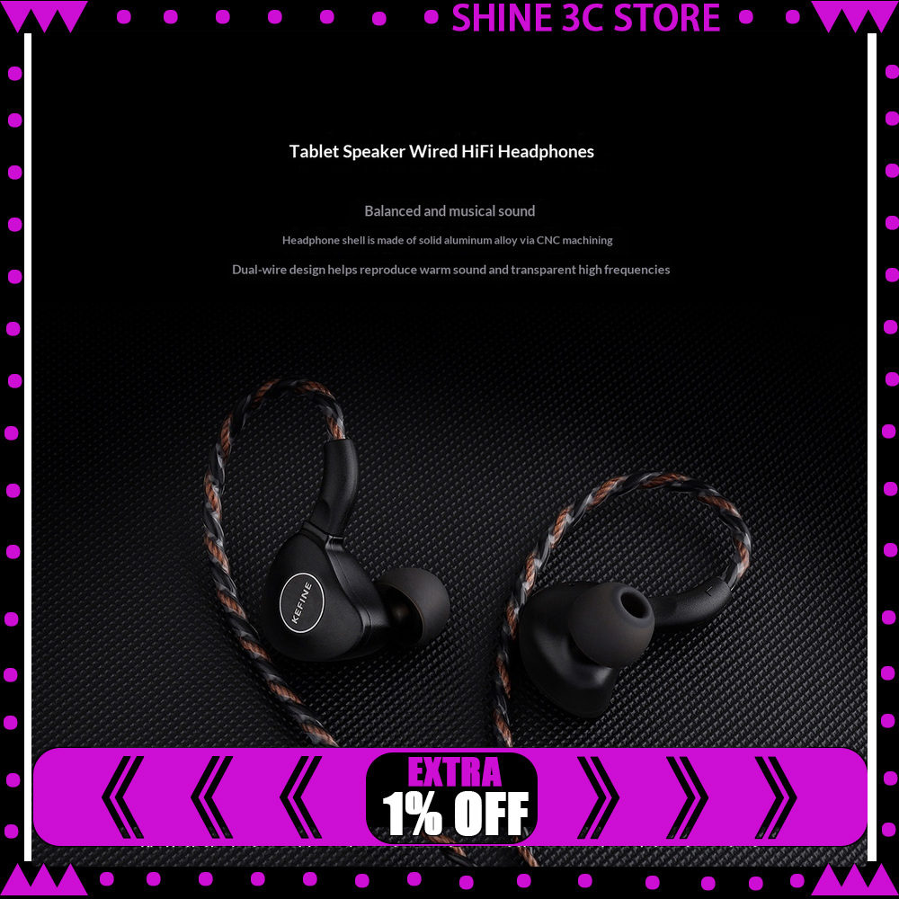 KEFINE Klanar 14.5mm Planar Ma - Planar Magnetic Iem Earphones recensie en prijs
