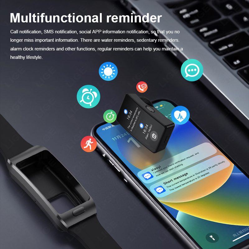 LIGE Nieuwe Smartwatch Oordopj - Tws Earbuds Bluetooth 5.3 recensie en prijs