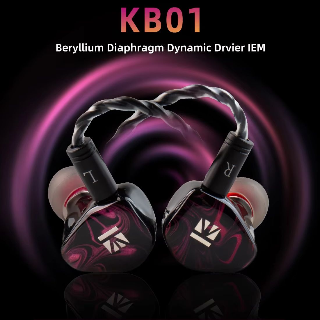 KBEAR KB01 In-ear membraan dyn - In Ear Monitors For Singers recensie en prijs