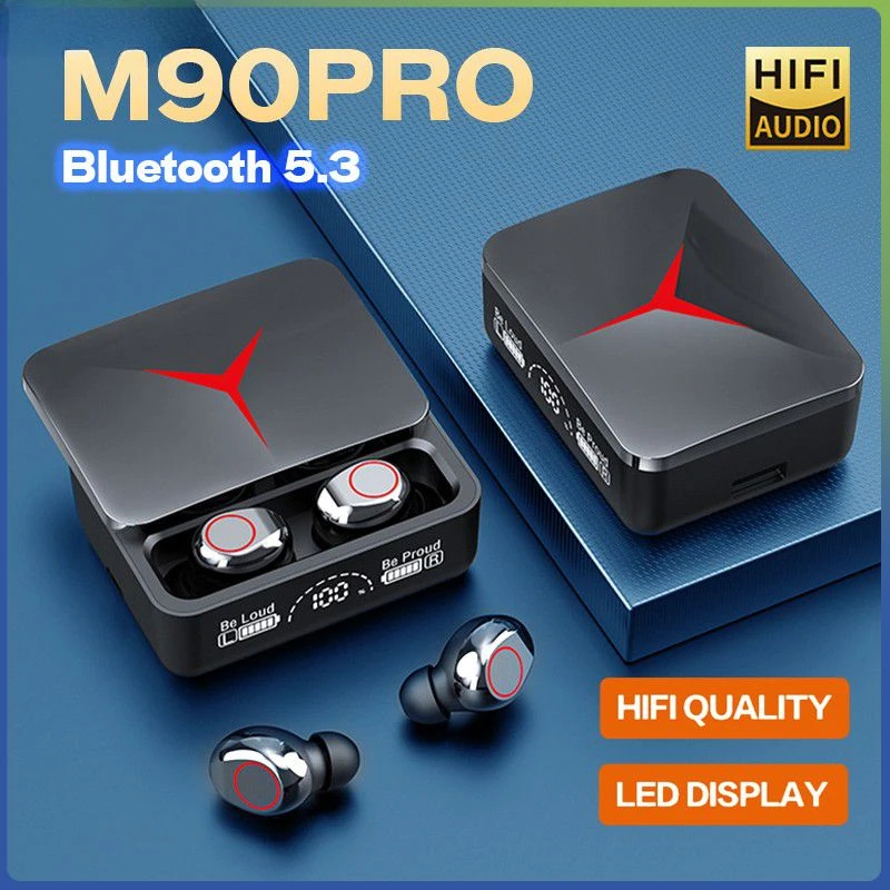 TWS M90 Pro Draadloze hoofdtel - Tws Earbuds Bluetooth 5.3 recensie en prijs