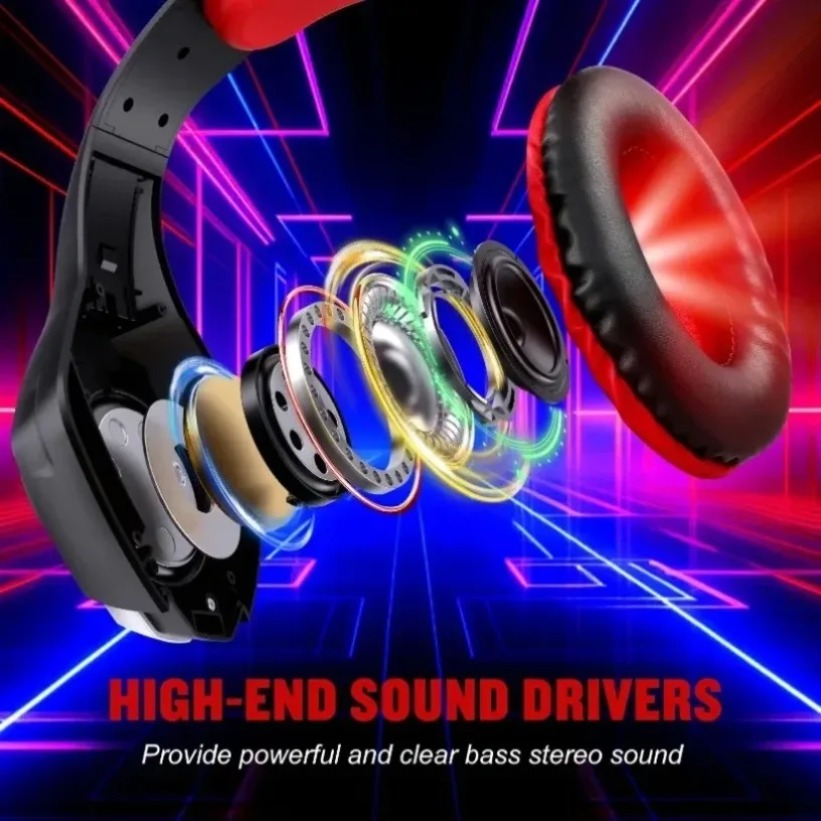LED-gaminghoofdtelefoon met mi - Gaming Headset With Mic Rgb recensie en prijs