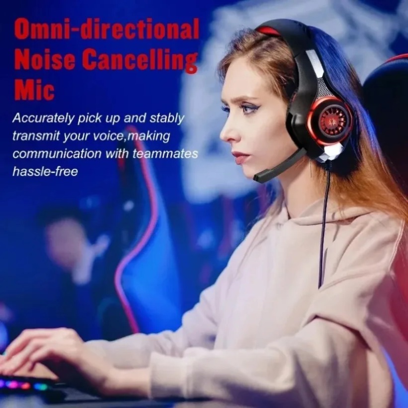LED-gaminghoofdtelefoon met mi - Gaming Headset With Mic Rgb recensie en prijs