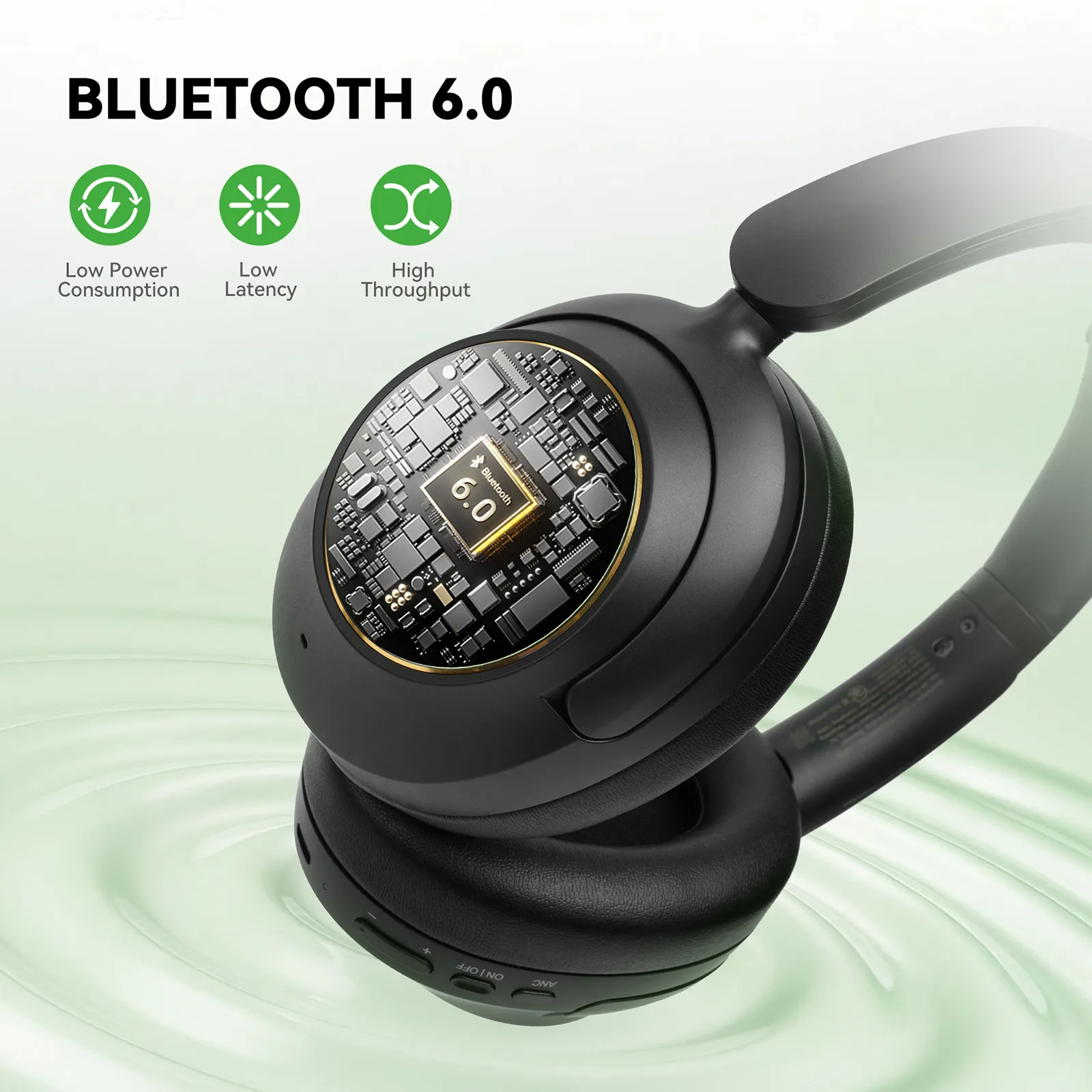 Oneodio A6 ANC draadloze Bluet - Type C Wired Earphones With Mic recensie en prijs