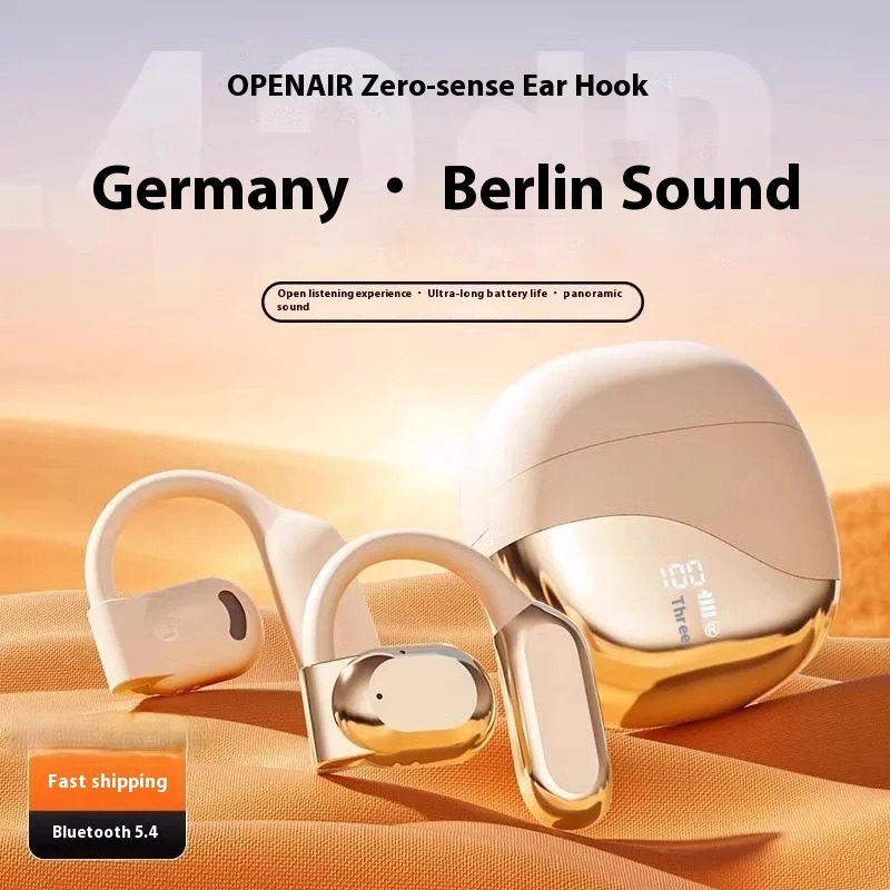 Nieuwe open-oor oordopjes draa - Open Ear Air Conduction Headphones recensie en prijs