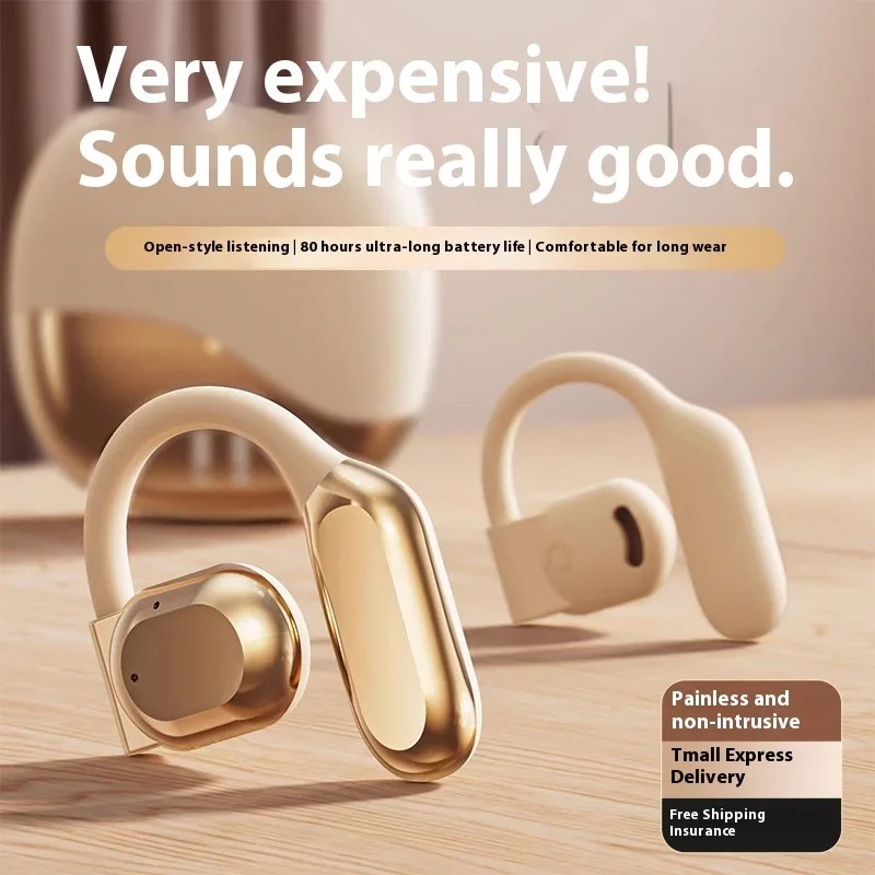 Nieuwe open-oor oordopjes draa - Open Ear Air Conduction Headphones recensie en prijs