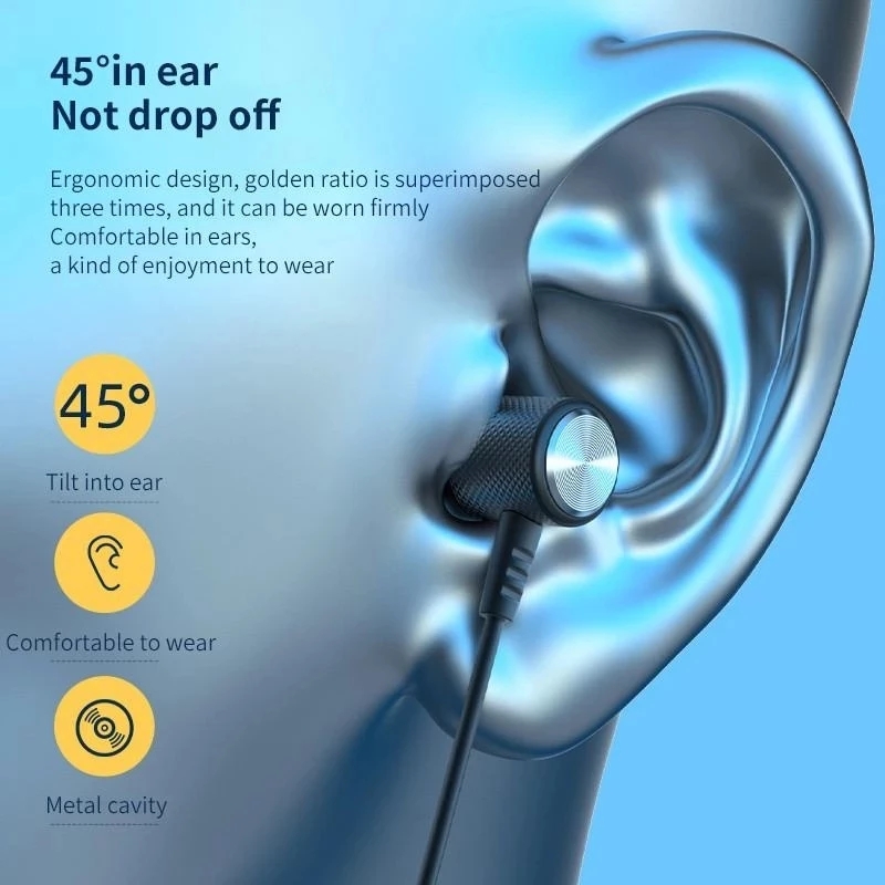 Draadloze hoofdtelefoon blueto - Magnetic Neckband Sports Earphones recensie en prijs