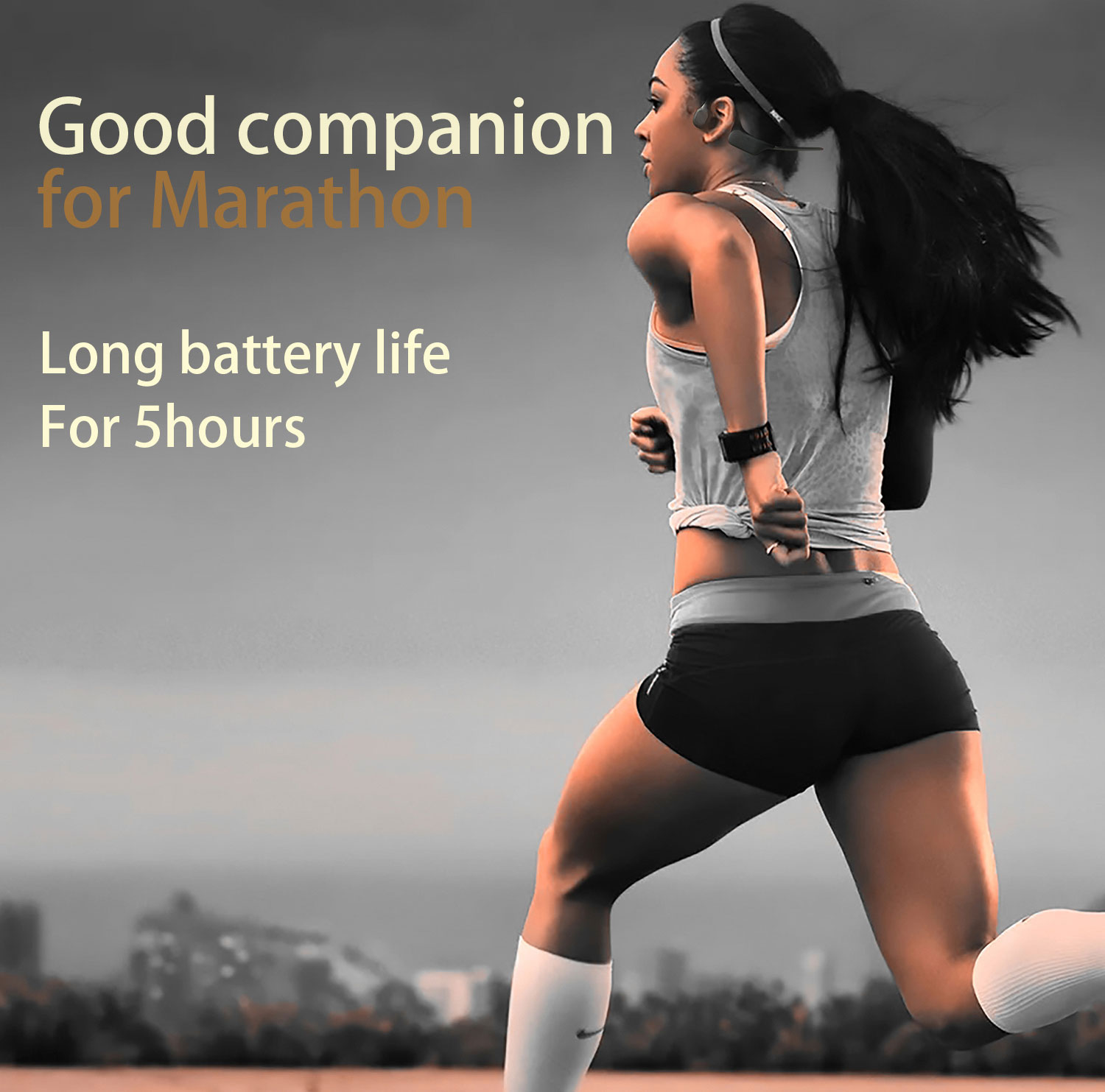 2024 Klassieke DG08 Beengeleid - Bone Conduction Running Headphones recensie en prijs