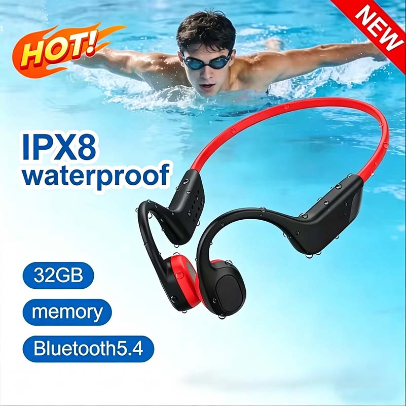 2026 Nieuwe beengeleiding Blue - Bone Conduction Running Headphones recensie en prijs