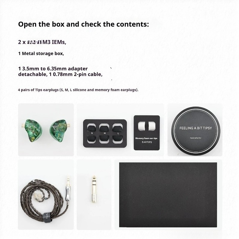 M3 Monitoring Oordopjes In-Ear - In Ear Monitors For Singers recensie en prijs