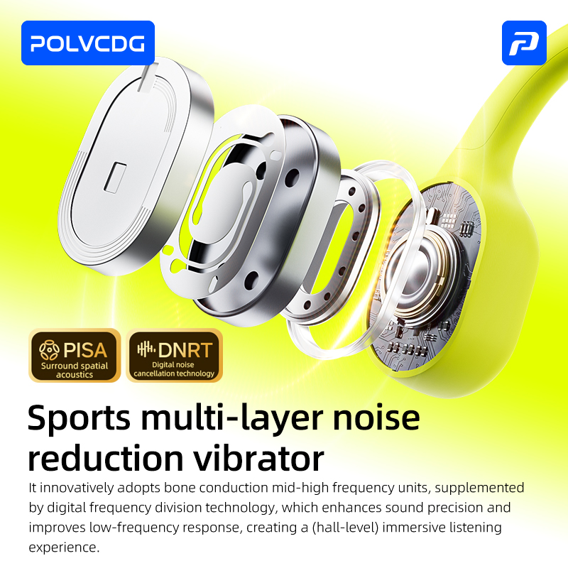 POLVCDG 8G Geheugen Beengeleid - Bone Conduction Running Headphones recensie en prijs